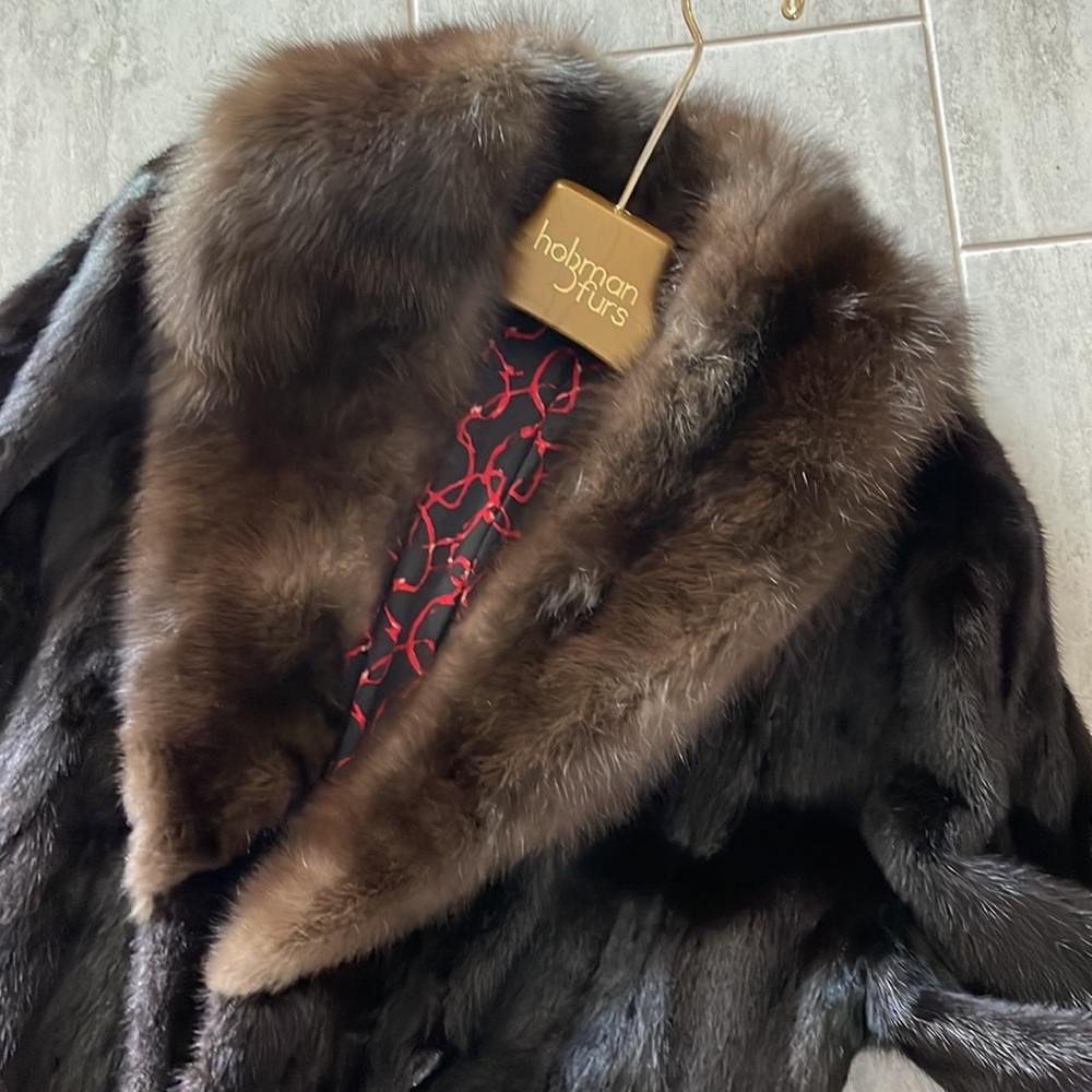 RANCH MINK COAT